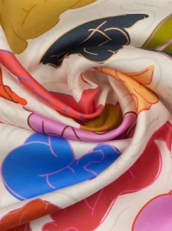 Fashion DORA NOLA Small Silk Scarf - History of Art
