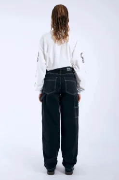 Store DR DENIM Faye Jeans - Black