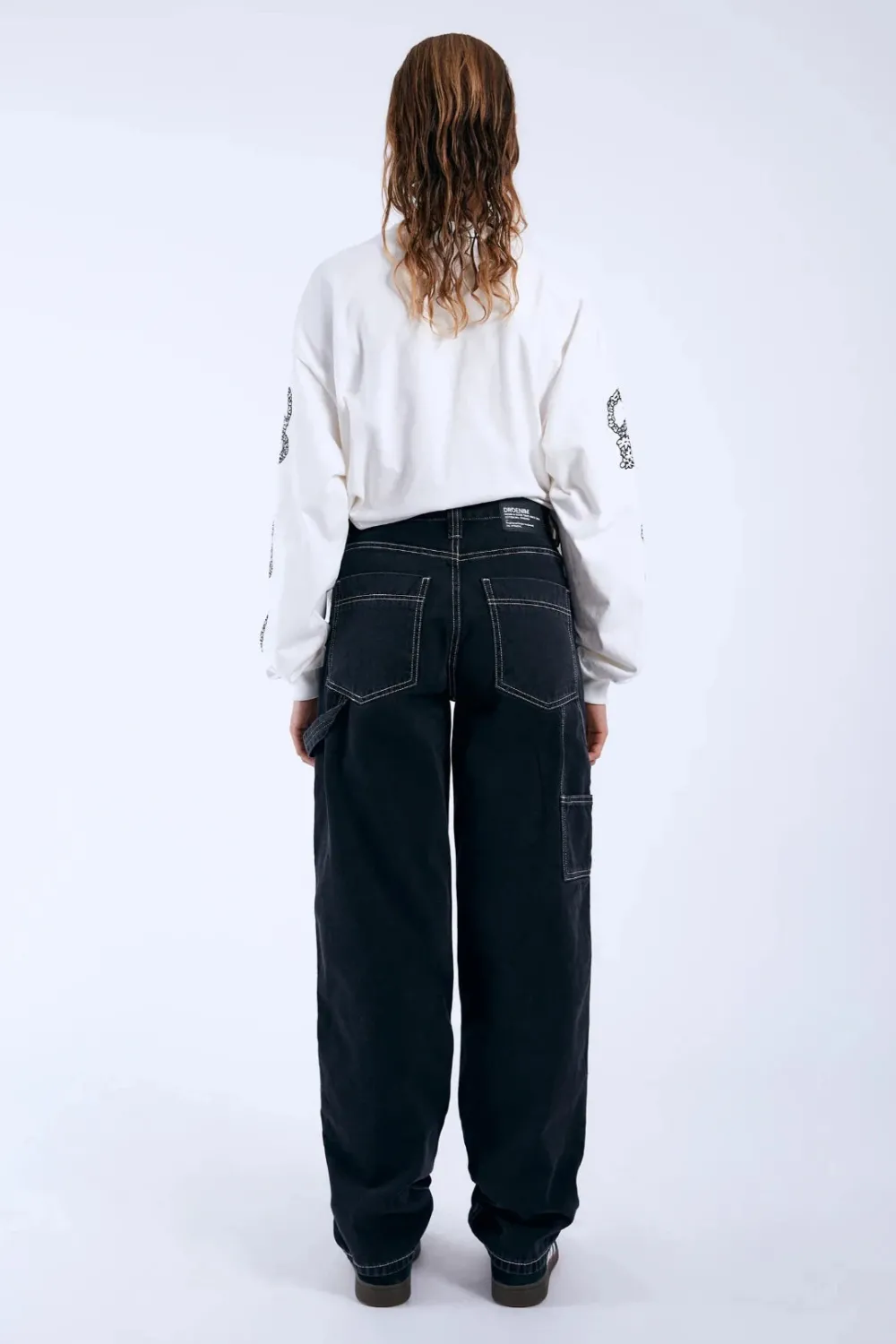 Store DR DENIM Faye Jeans - Black