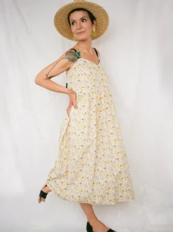Cheap EVE GRAVEL X BELLE + REBELLE Anne Dress - Garden