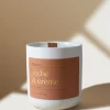 Clearance FEU&CO FIRE & CO. Peach and Cream Candle