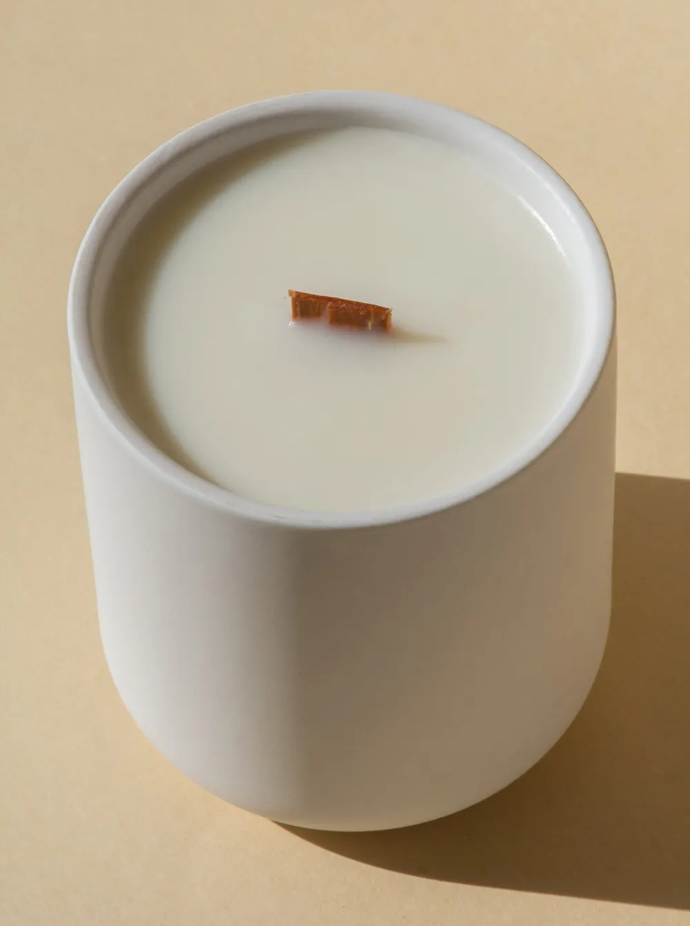 Clearance FEU&CO FIRE & CO. Peach and Cream Candle