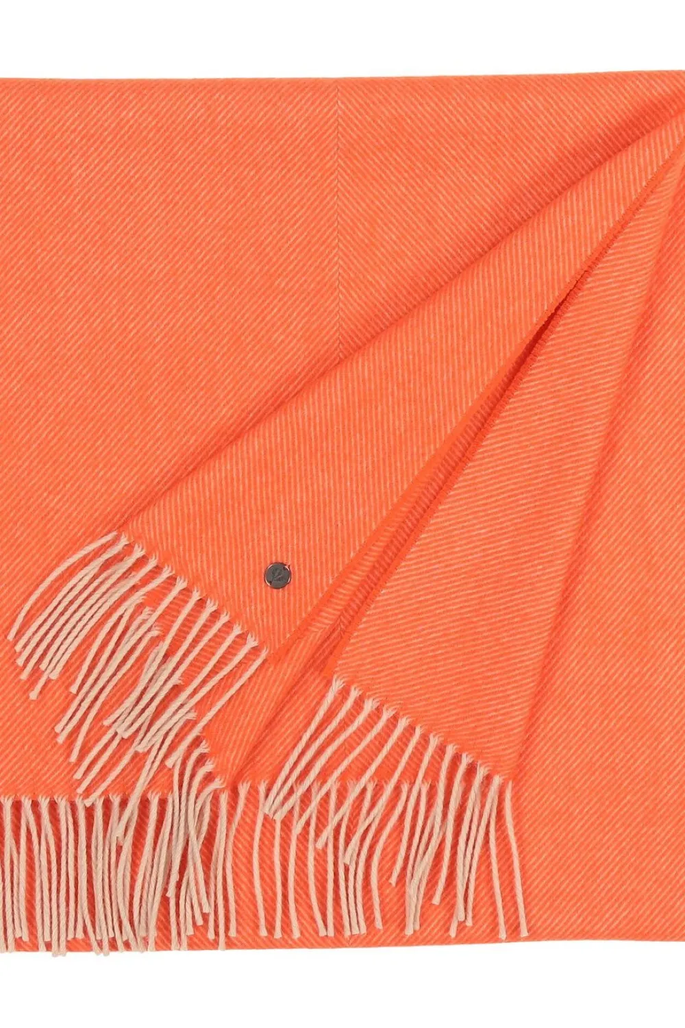 Shop FRAAS Herringbone Pattern Wool Scarf