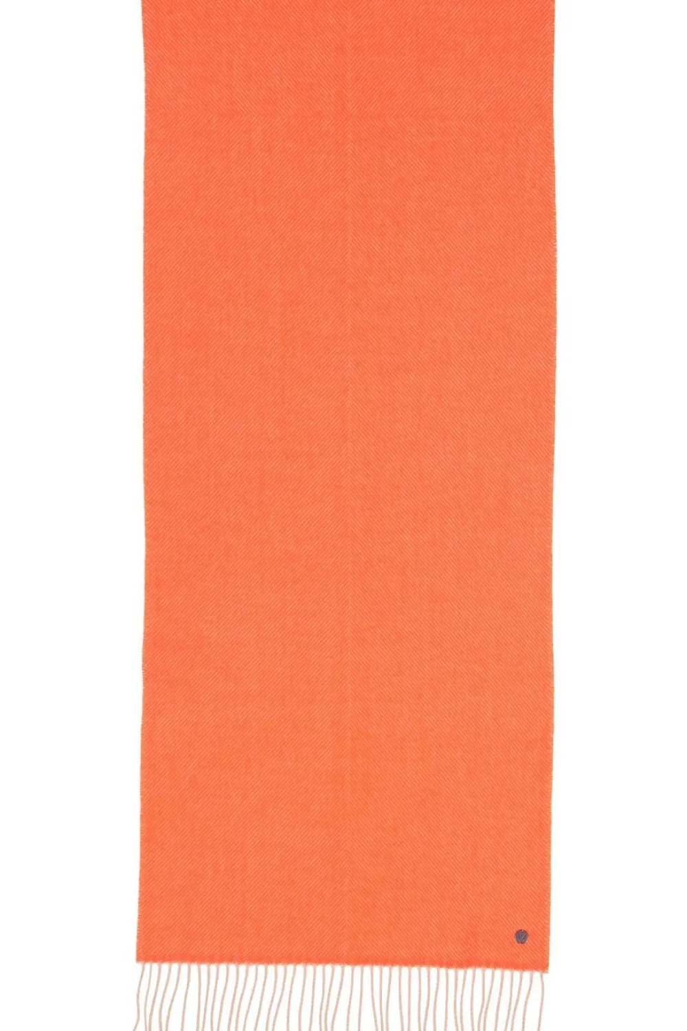 Shop FRAAS Herringbone Pattern Wool Scarf