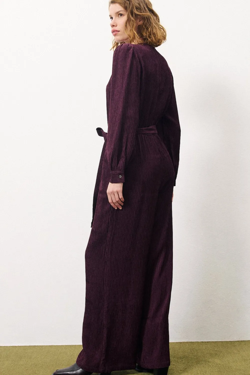 Fashion FRNCH PARIS Madleen Jumpsuit - Bordeaux