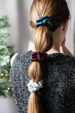 Fashion GIBOU Satin Scrunchie Set
