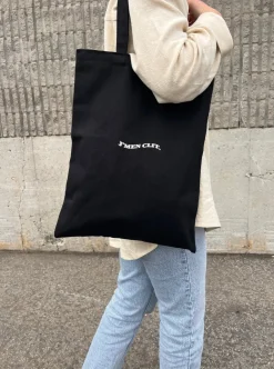 New GIRL CRUSH Tote Bag J'men Clit - Black