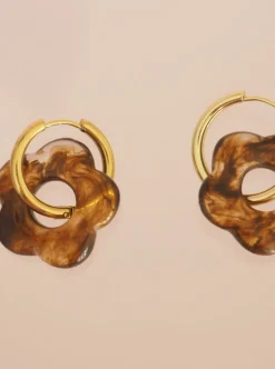 Clearance BON MATIN GOOD MORNING Blume Earrings - Frosted
