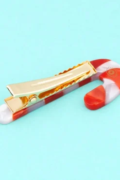 Cheap COUCOU SUZETTE HELLO SUZETTE Candy Cane Barrette
