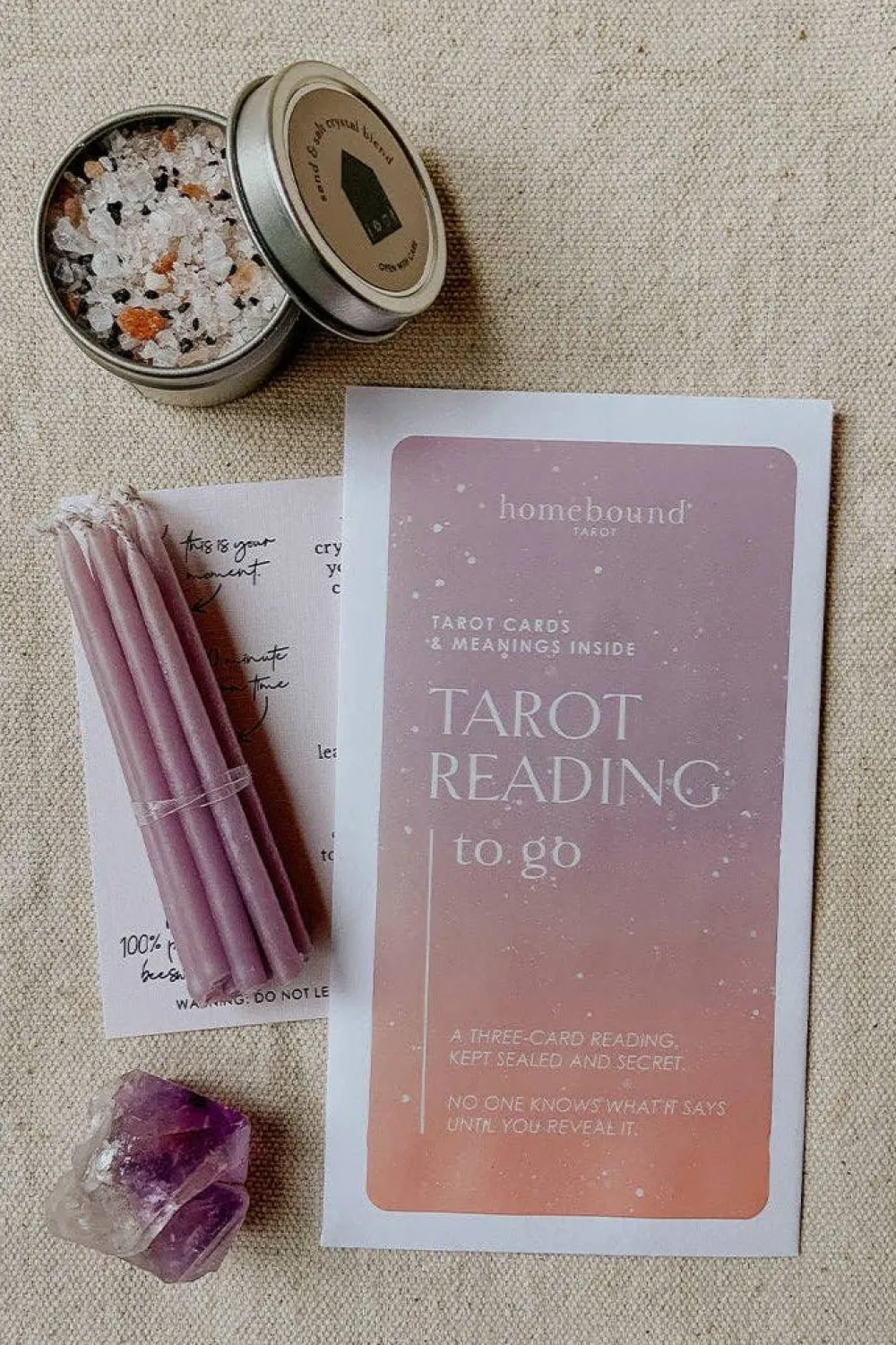 New HOMEBOUND TAROT Manifestation Kit - Peace