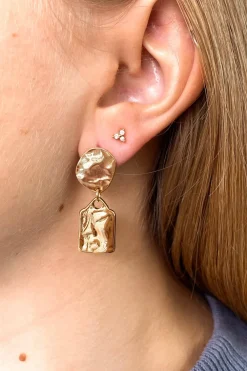 Hot HORACE Infi Triangular Stud Earrings