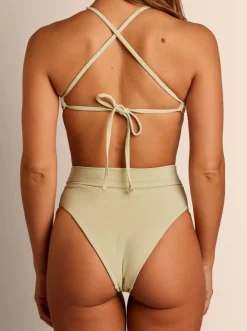 Cheap JUNE SWIMWEAR Yvonne Bikini Bottom - Kiwi