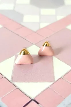 Clearance KAG Triangle Ceramic Earrings