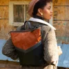 Online KAZAK Atchison Bag - Rust and Black