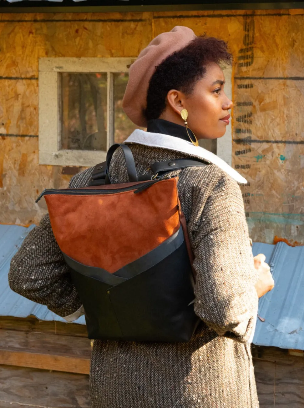 Online KAZAK Atchison Bag - Rust and Black