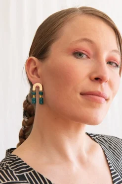 Cheap KAZAK Aversa Earrings - Jasper