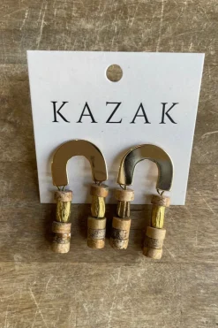 Cheap KAZAK Aversa Earrings - Jasper