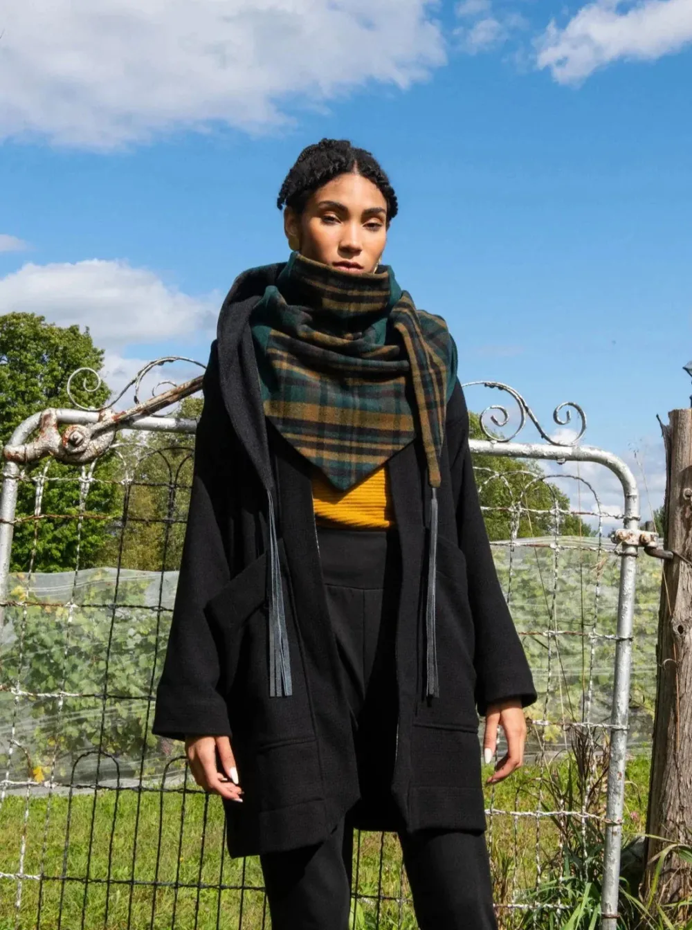 Store KAZAK Indiana Fringe Scarf