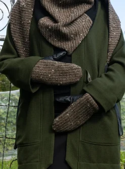 Outlet KAZAK Knit Mittens