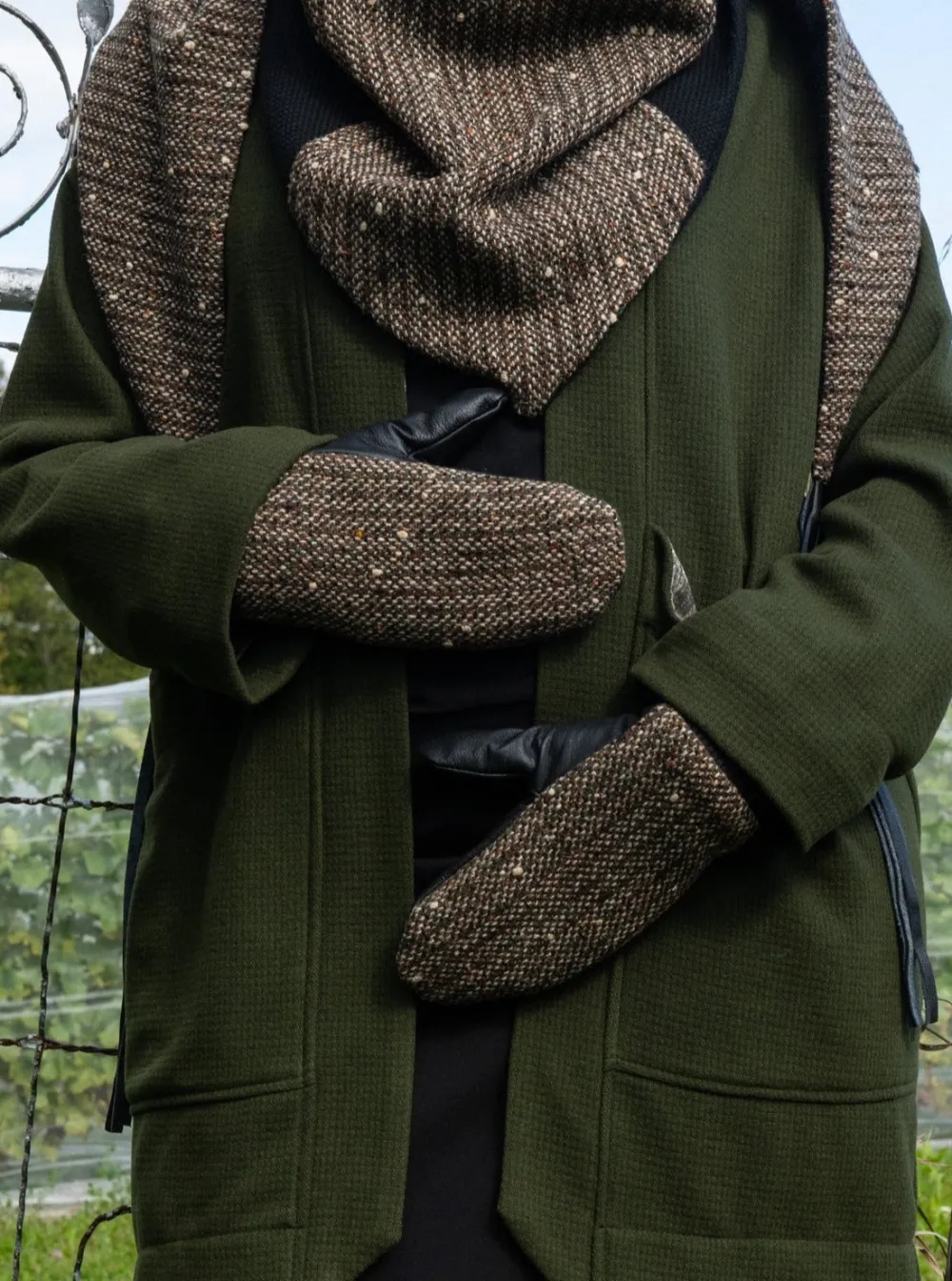Outlet KAZAK Knit Mittens