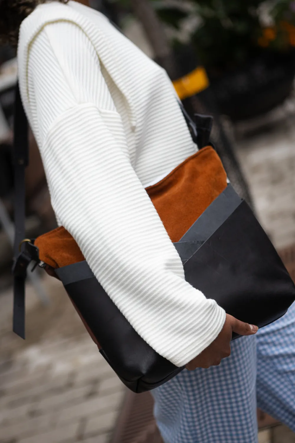 Shop KAZAK Tivoli Bag - Rust and Black