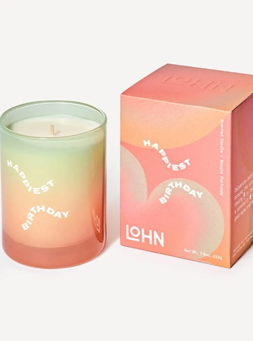 Outlet LOHN Happy Birthday Candle