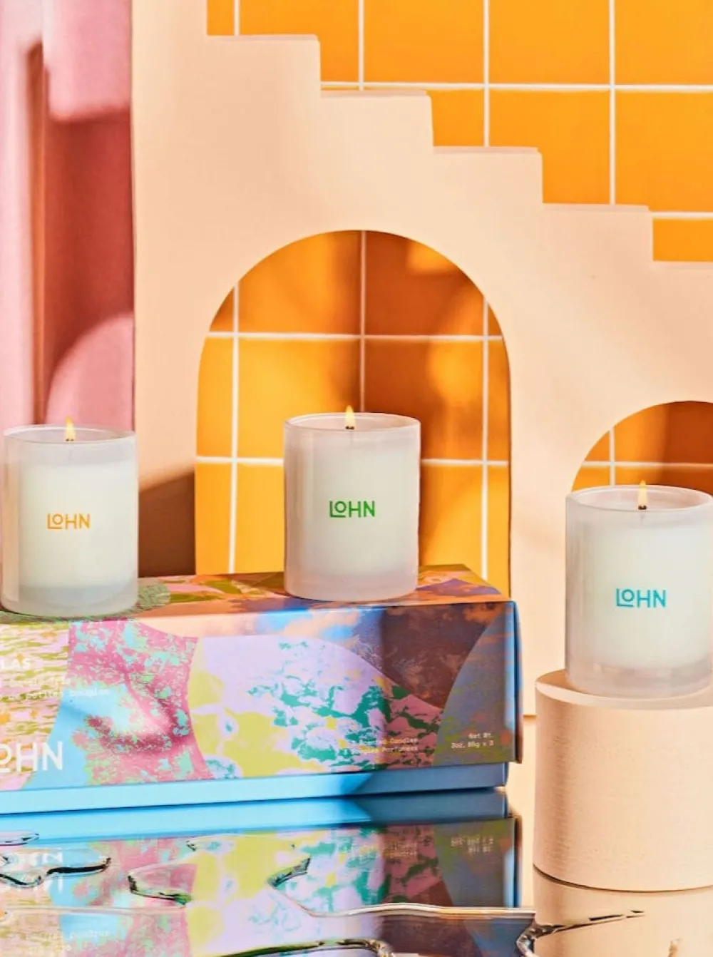 Best Sale LOHN Trio of Mini Candles - Atlas