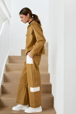Hot MARIGOLD Victor Trousers - Ocher