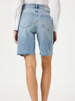 Best MAVI Selina Shorts - Light Blue