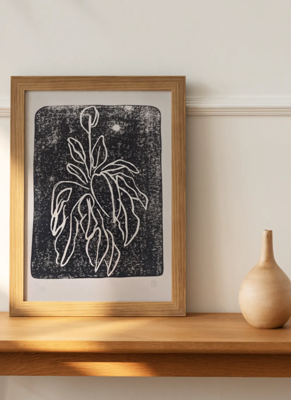 Fashion MEB Moon flower poster