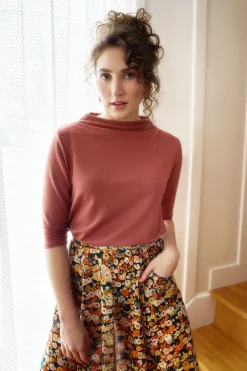 Hot MEEMOZA Bowie Sweater - Terracotta
