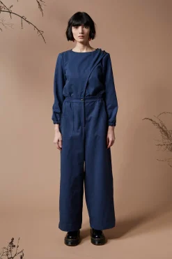 Cheap MELOW Judith Jumpsuit - Indigo