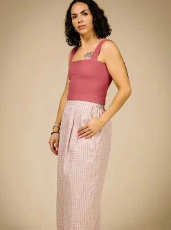 Shop MERCEDES MORIN Litchi Camisole