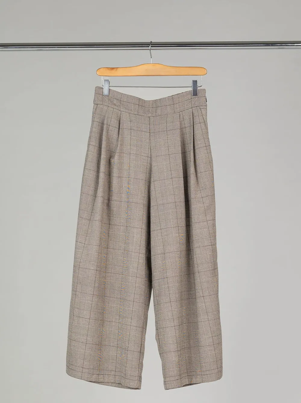 Shop MERCEDES MORIN Paloma pants - Checks