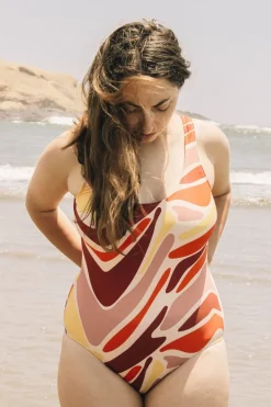 Best Sale MIMI & AUGUST Tamarindo One Piece Swimsuit - Dunes