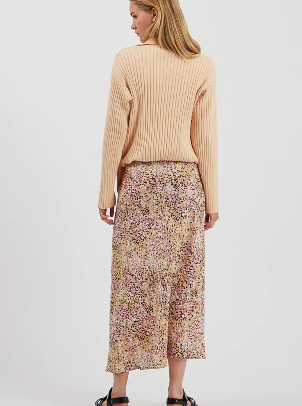 Discount MINIMUM Albi Skirt - Pink Sachet