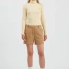 Shop MINIMUM Liljana Shorts - Tiger Eye