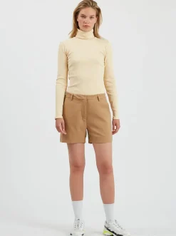 Shop MINIMUM Liljana Shorts - Tiger Eye