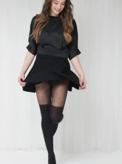 Best Sale MONDOR Tights Pattern 5768 - Black