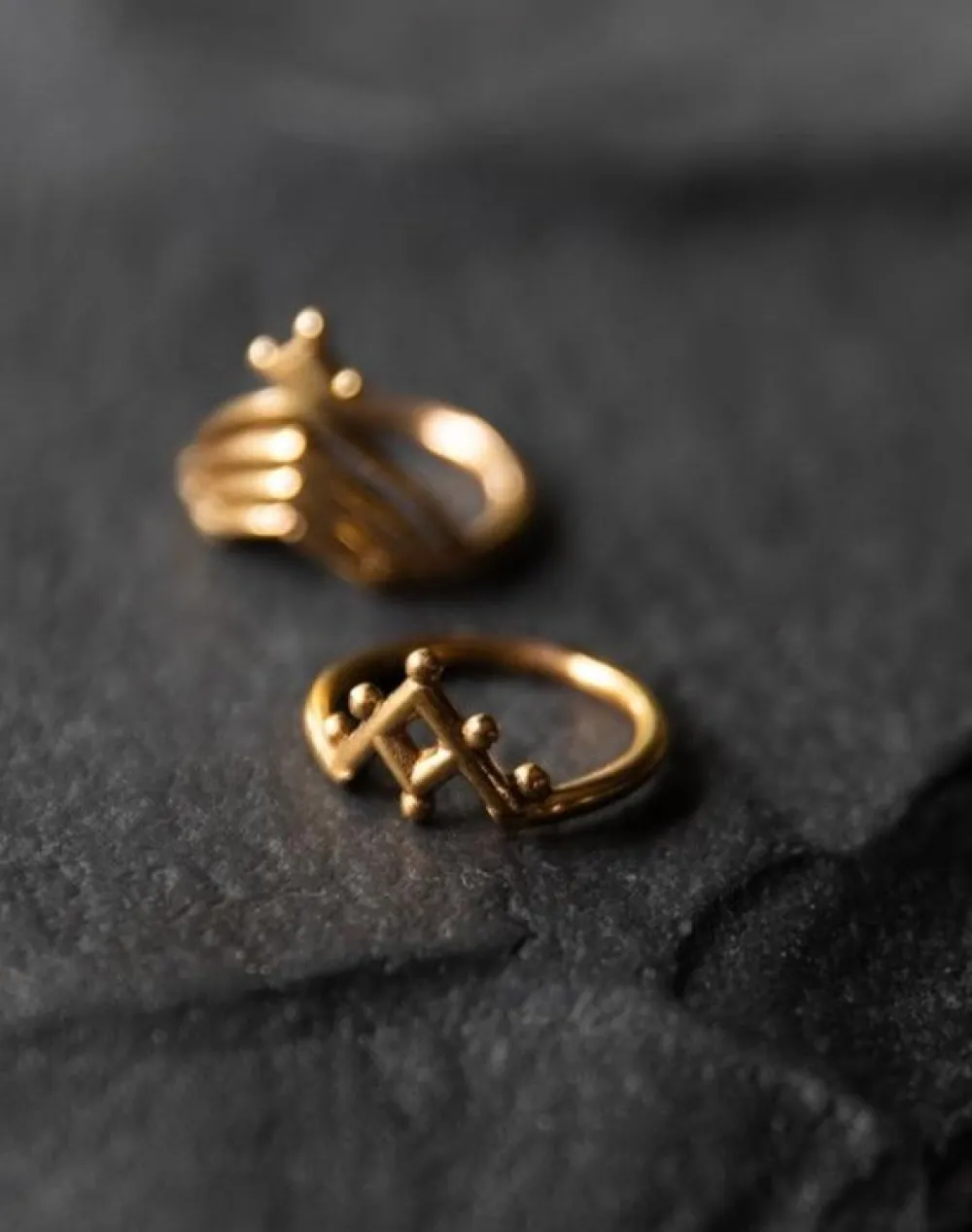 Clearance NOIR KALA Arrow Ring - Brass
