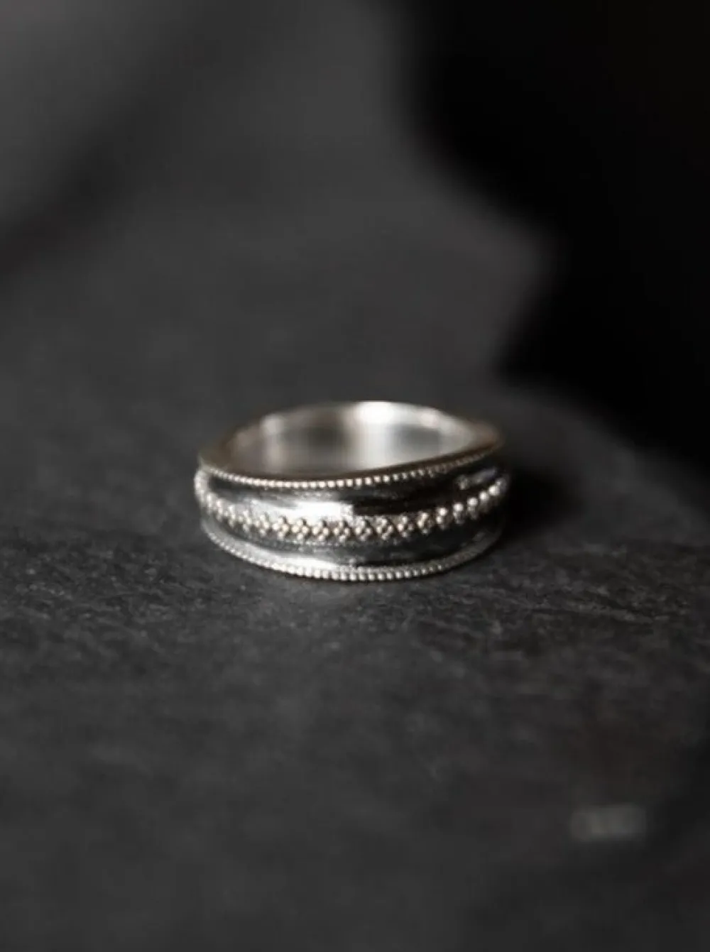New NOIR KALA Pathway Ring - Silver