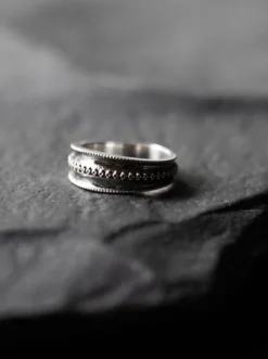 New NOIR KALA Pathway Ring - Silver