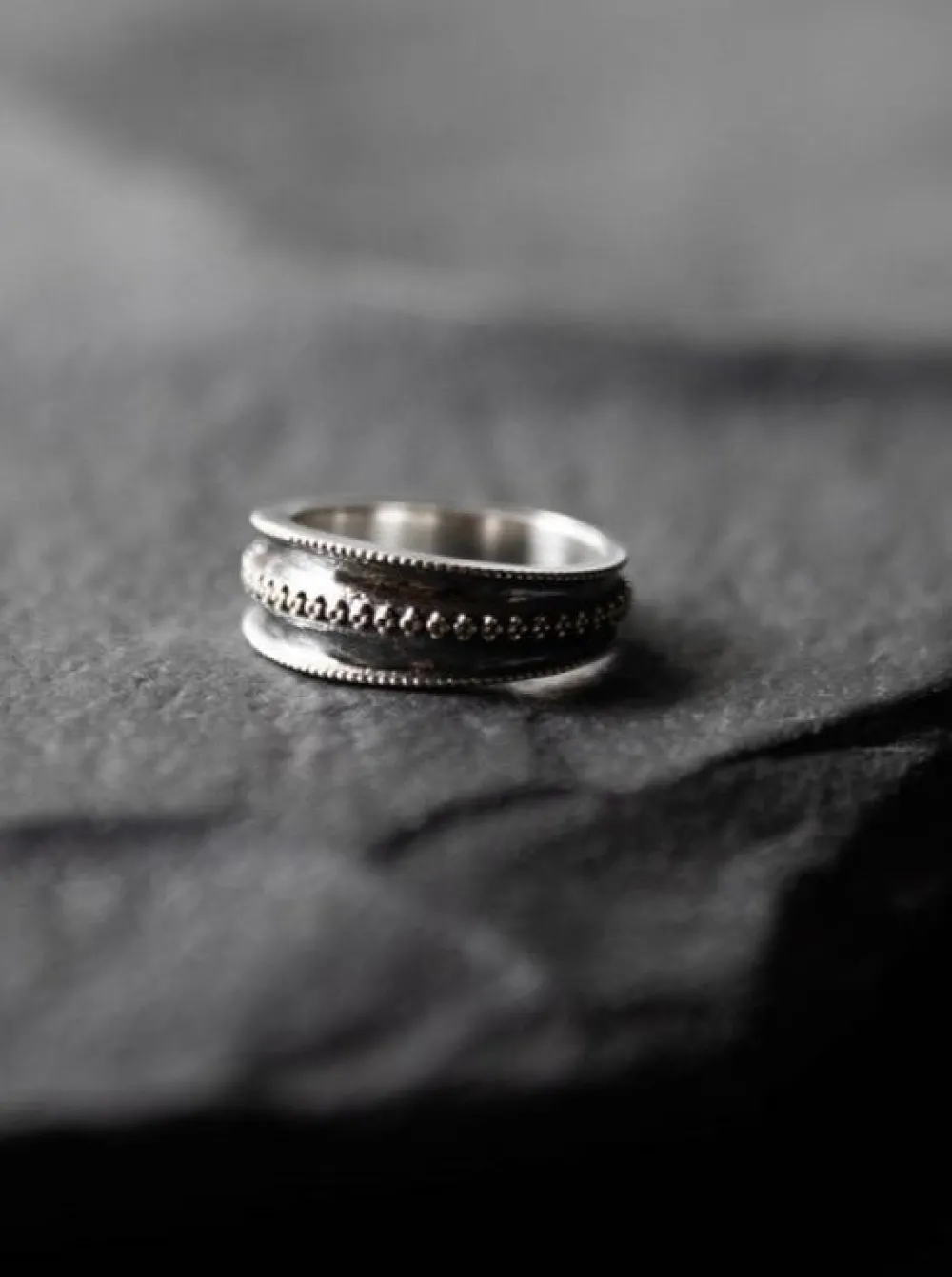 New NOIR KALA Pathway Ring - Silver