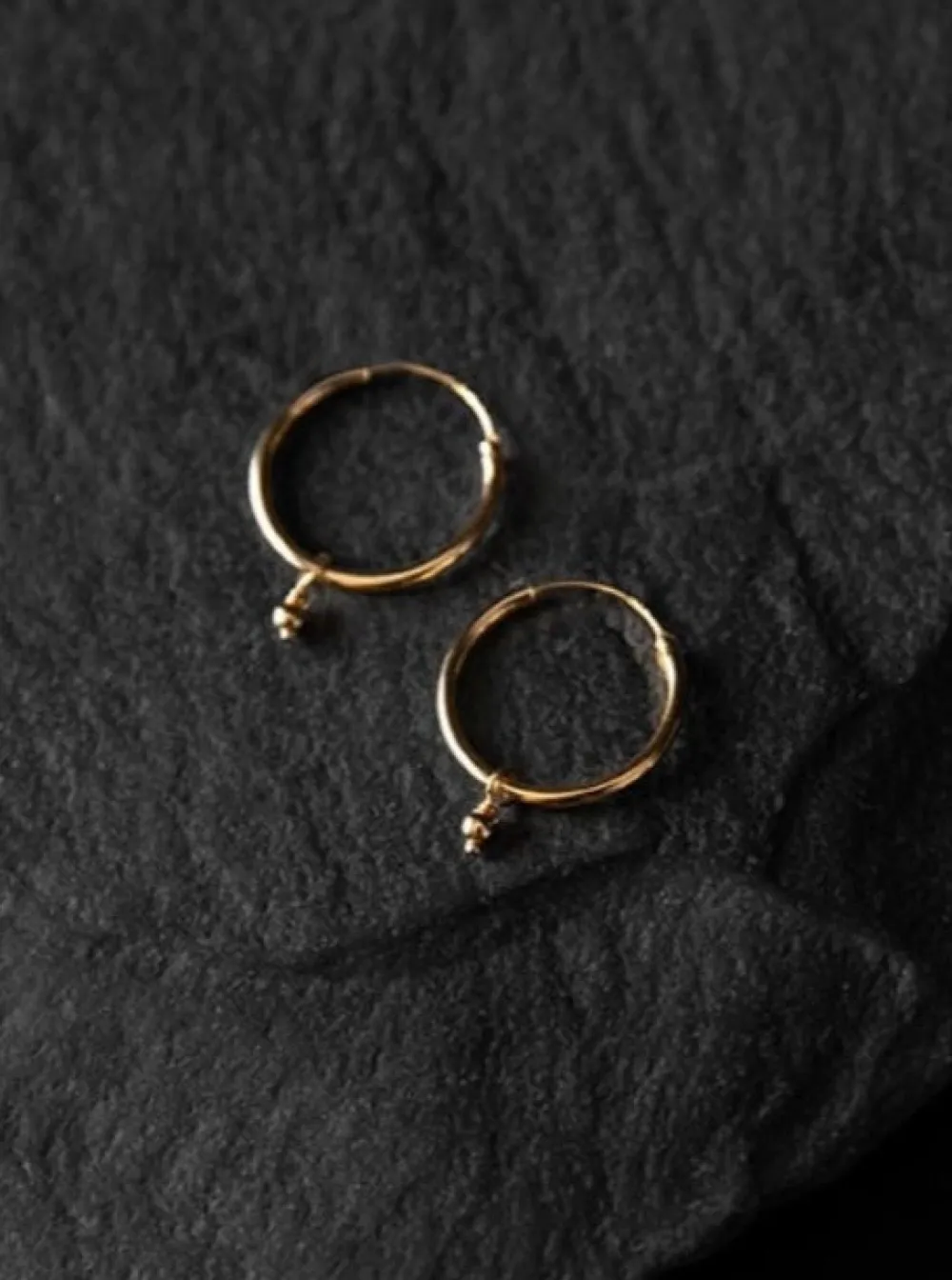 Discount NOIR KALA Starseed Hoop Earrings 14mm - Gold