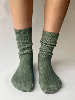 New OKAYOK Dyed Cotton Stockings