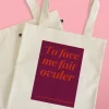 New OUI MANON Sac Tote Bag - Ta face me fait ovuler