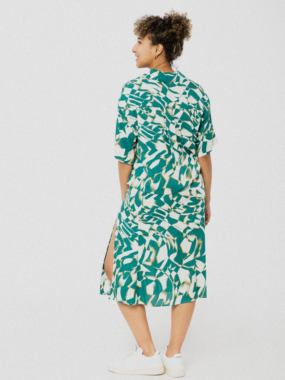Flash Sale ANANAS & BANANAS PINEAPPLE BANANAS Elena skirt - Green pattern