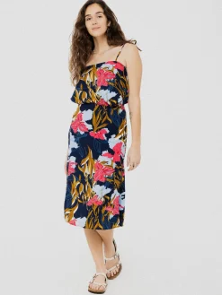 Shop ANANAS & BANANAS PINEAPPLE BANANAS Elena Skirt - Tropical navy