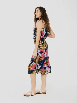 Shop ANANAS & BANANAS PINEAPPLE BANANAS Elena Skirt - Tropical navy