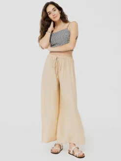 Cheap ANANAS & BANANAS PINEAPPLE BANANAS Luna Pants - Beige